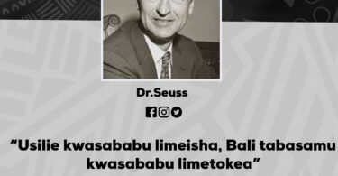 Nukuu kutoka kwa Dr Seuss