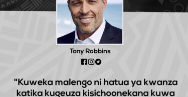 Nukuu kutoka kwa Tony Robbins
