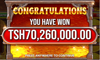 Dau la TZS 10,000 laibadilika kuwa TZS 70 milioni kwenye SportPesa Kasino Sleeping Dragon — unaweza kuwa mshindi anayefuata 