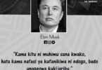 NUKUUU KUTOKA KWA ELON MUSK KUUSU KUJARIBU