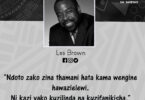 NUKUU KUTOKA KWA LES BROWN KUUSU NDOTO ZAKO