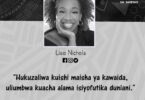 NUKUU KUTOKA KWA LISA NICHOLAS KUUSU MAISHA