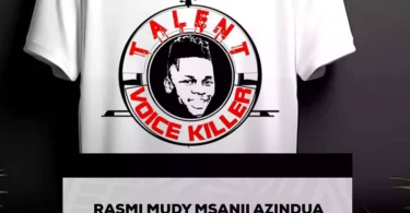Rasmi Mudy Msanii Azindua T Shirt za Brand Yake