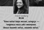 NUKUU KUTOKA KWA SHERYL SANDBERG KUUSU NAFASI