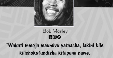 NUKUU KUTOKA KWA BOB MARLEY KUUSU MAUMIVU