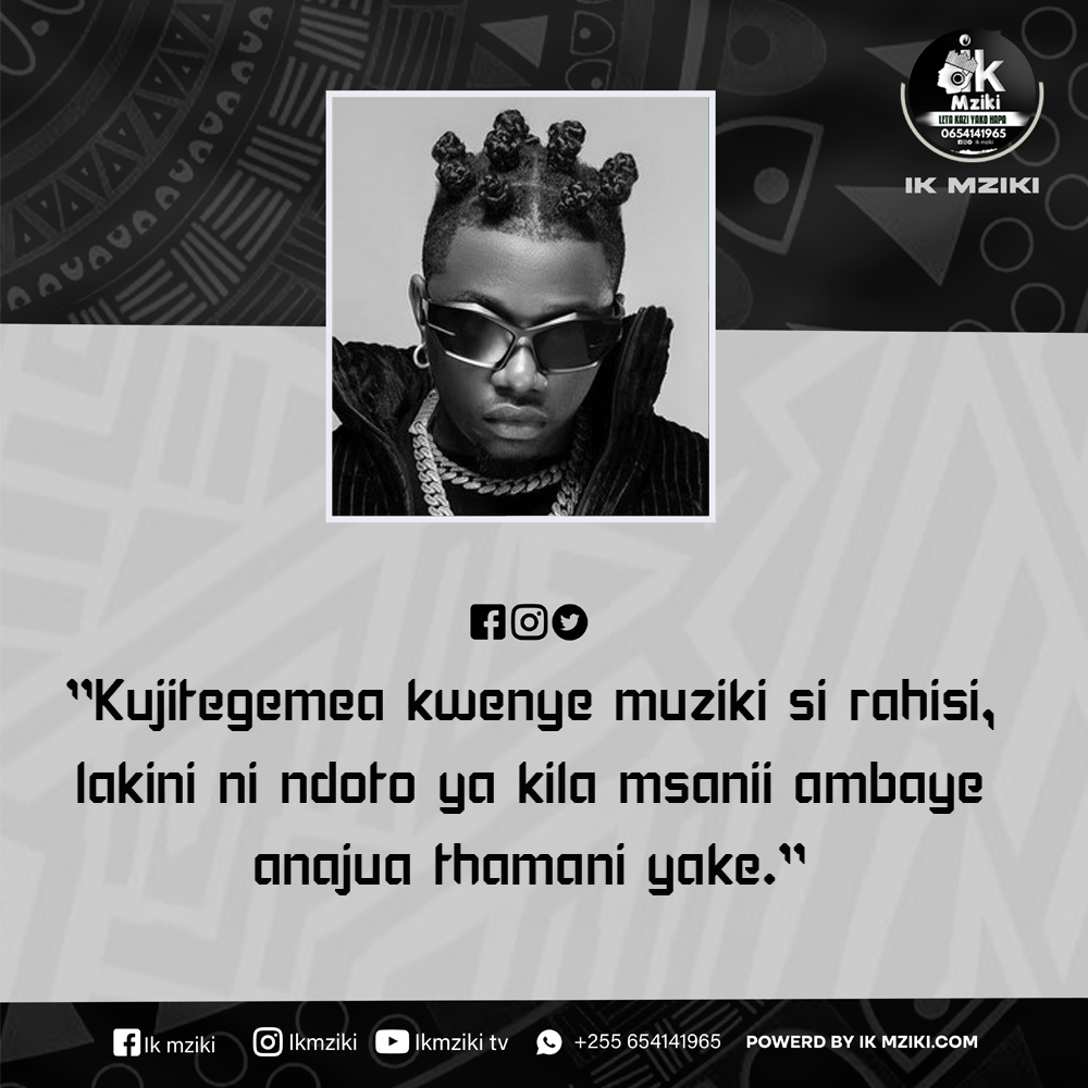 NUKUU YA LEO KUTOKA KWA RAYVANNY KUHUSU MAISHA NA HIARI