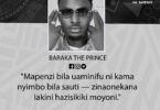 NUKUU YA LEO KUTOKA KWA BARAKA THE PRINCE KUHUSU MAPENZI