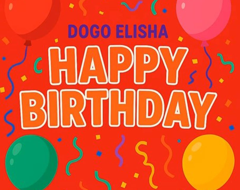 Dogo Elisha Happy Birthday (Official audio cover 2025)