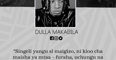 NUKUU YA LEO KUTOKA KWA DULLA MAKABILA KUHUSU UHALISI