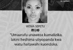 NUKUU YA LEO KUTOKA KWA WEMA SEPETU