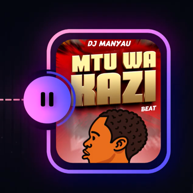 Dj Manyau - Mtu Wa Kazi Singeli Beat (Official Audio Cover 2025)