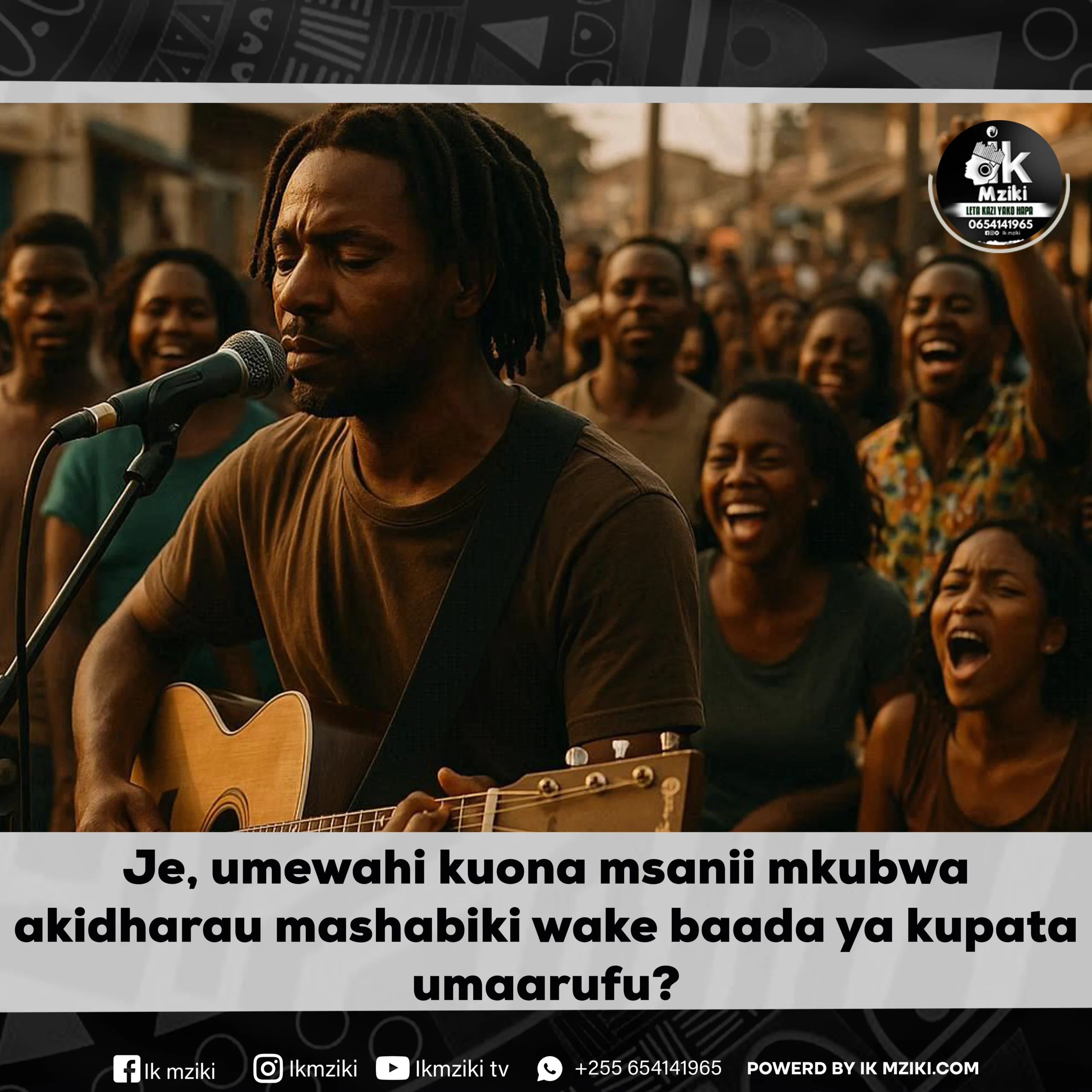 Je, umewahi kuona msanii mkubwa akidharau mashabiki wake baada ya kupata umaarufu