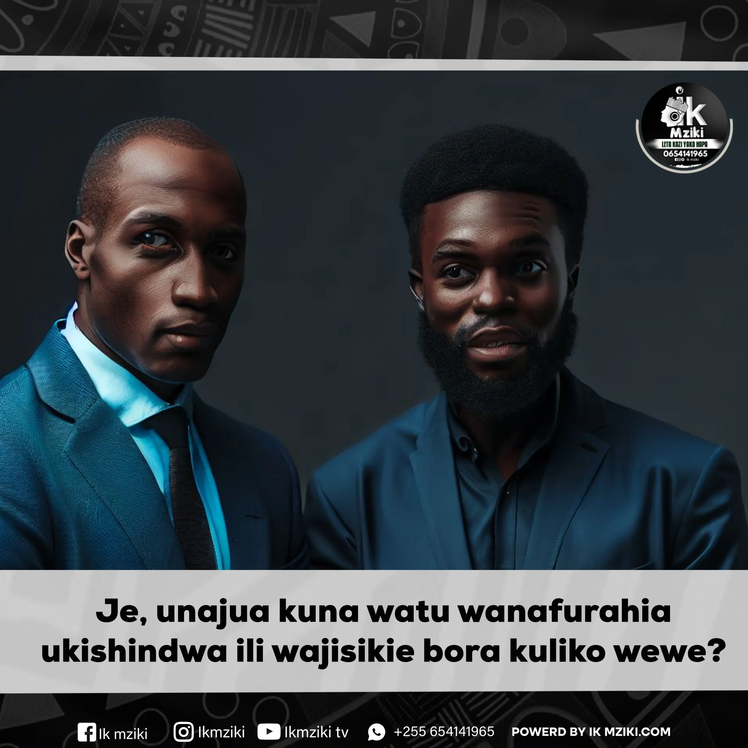 Je, unajua kuna watu wanafurahia ukishindwa ili wajisikie bora kuliko wewe
