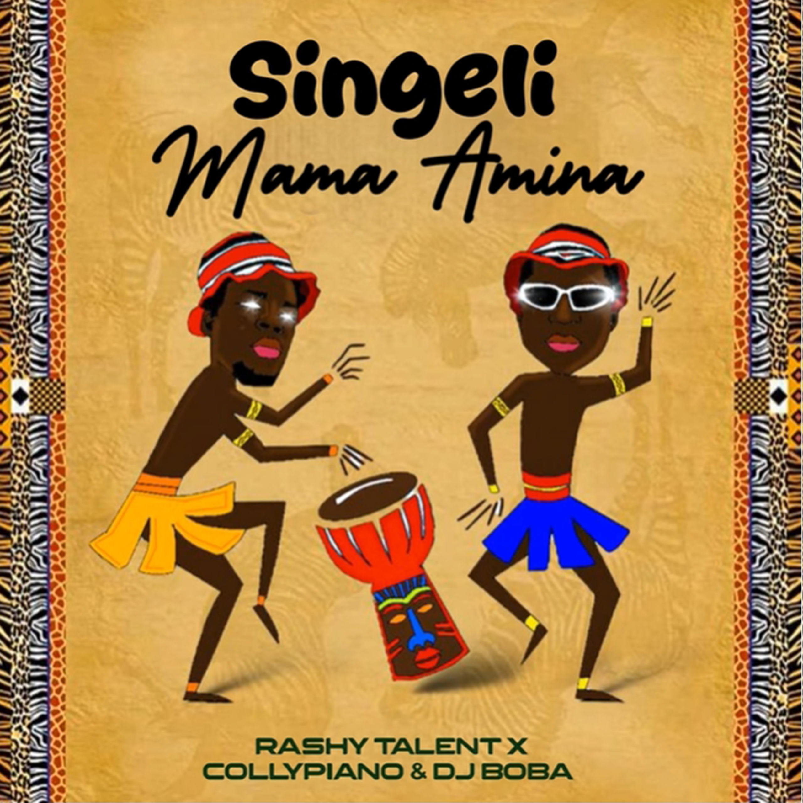 Rashy Talent Ft. Dj boba x Collypiano – Singeli Mama Amina (Official Audio Cover 2025)