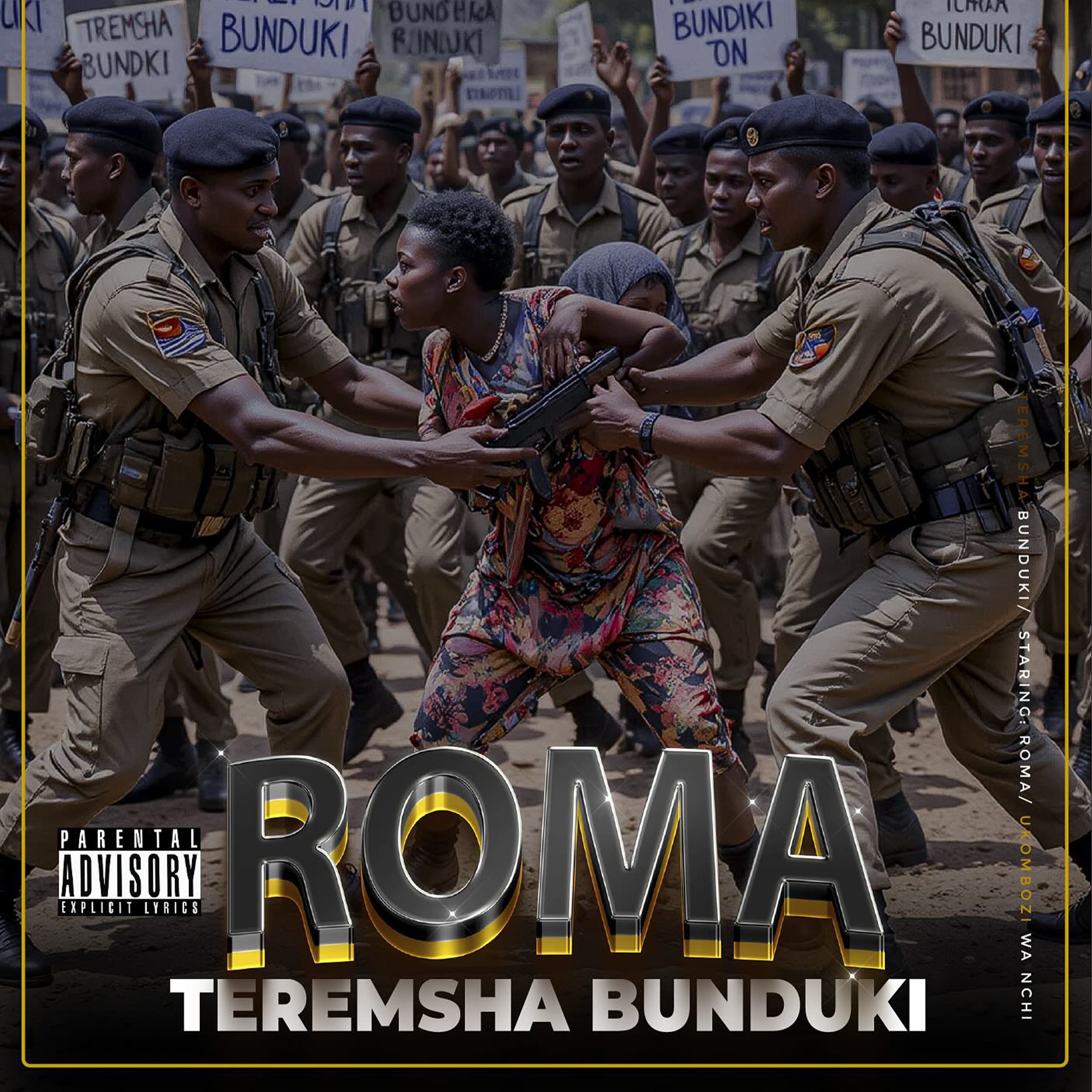 Roma Mkatoliki Ft. Abiud – Teremsha Bunduki (Official Audio Cover 2025)