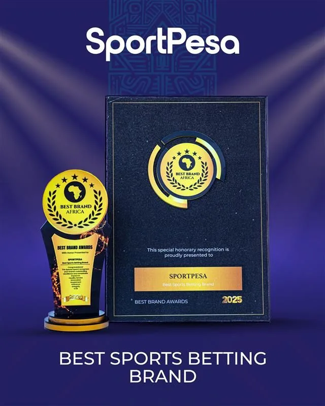 SportPesa Tanzania named Africa’s best sports Betting Brand at The Best Brand Africa Bwards