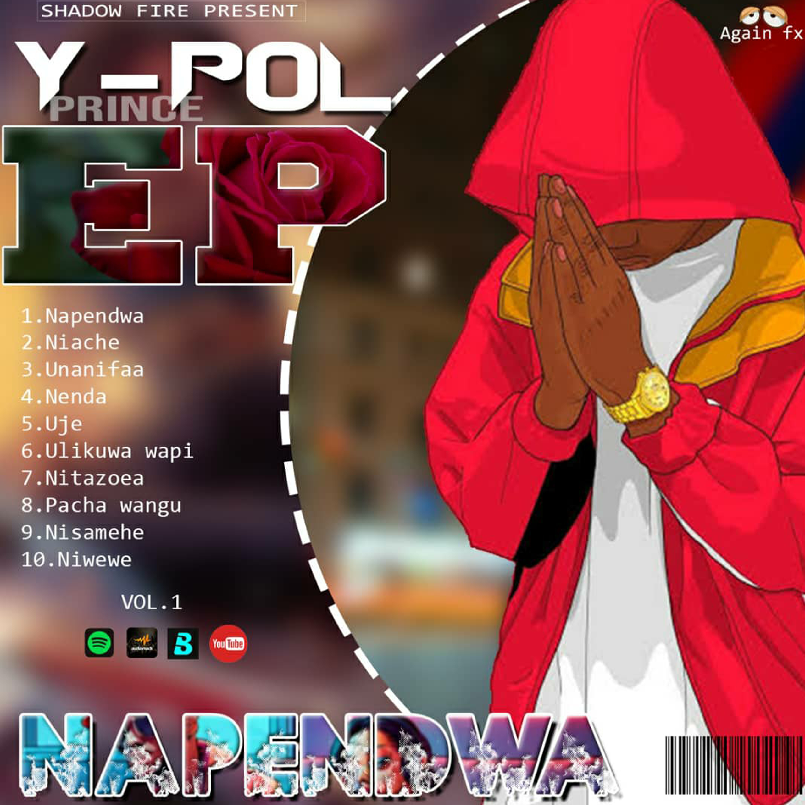 Y Pol Prince - Napendwa (Official Audio Cover 2025)