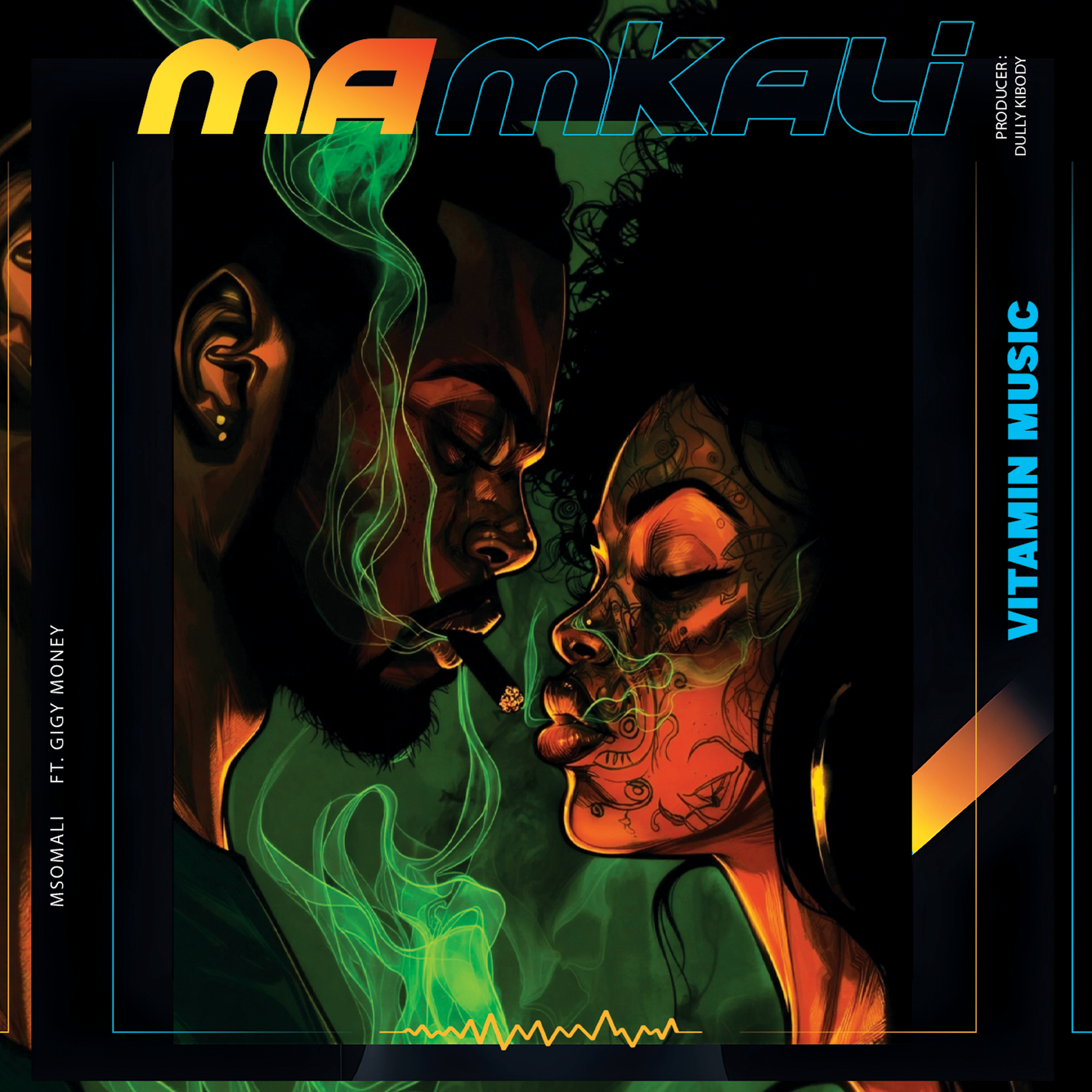 Msomali Ft. Gigy Money - Ma Mkali (Official Audio Cover 2025)