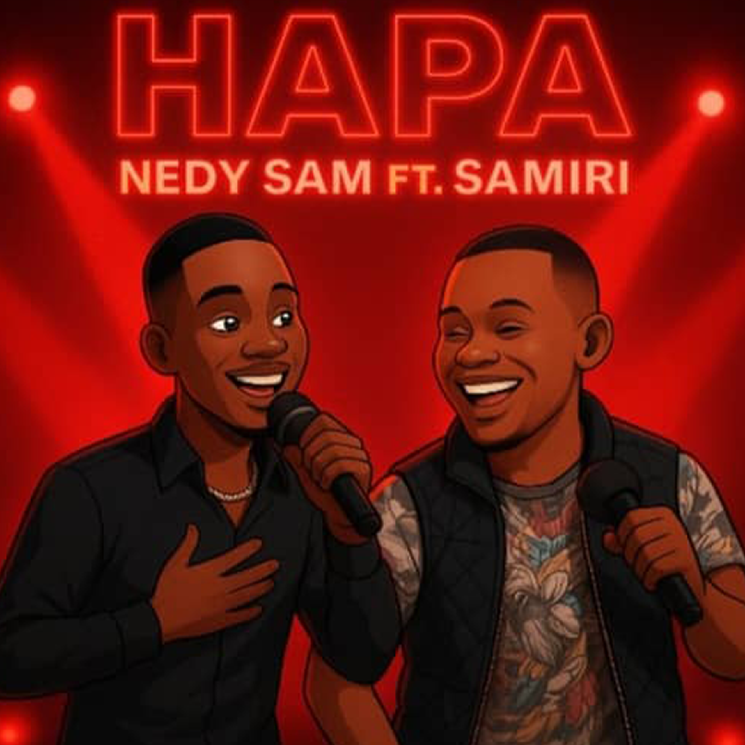 Nedy Sam Ft. Samiri - Hapa (Official Audio Cover 2025)