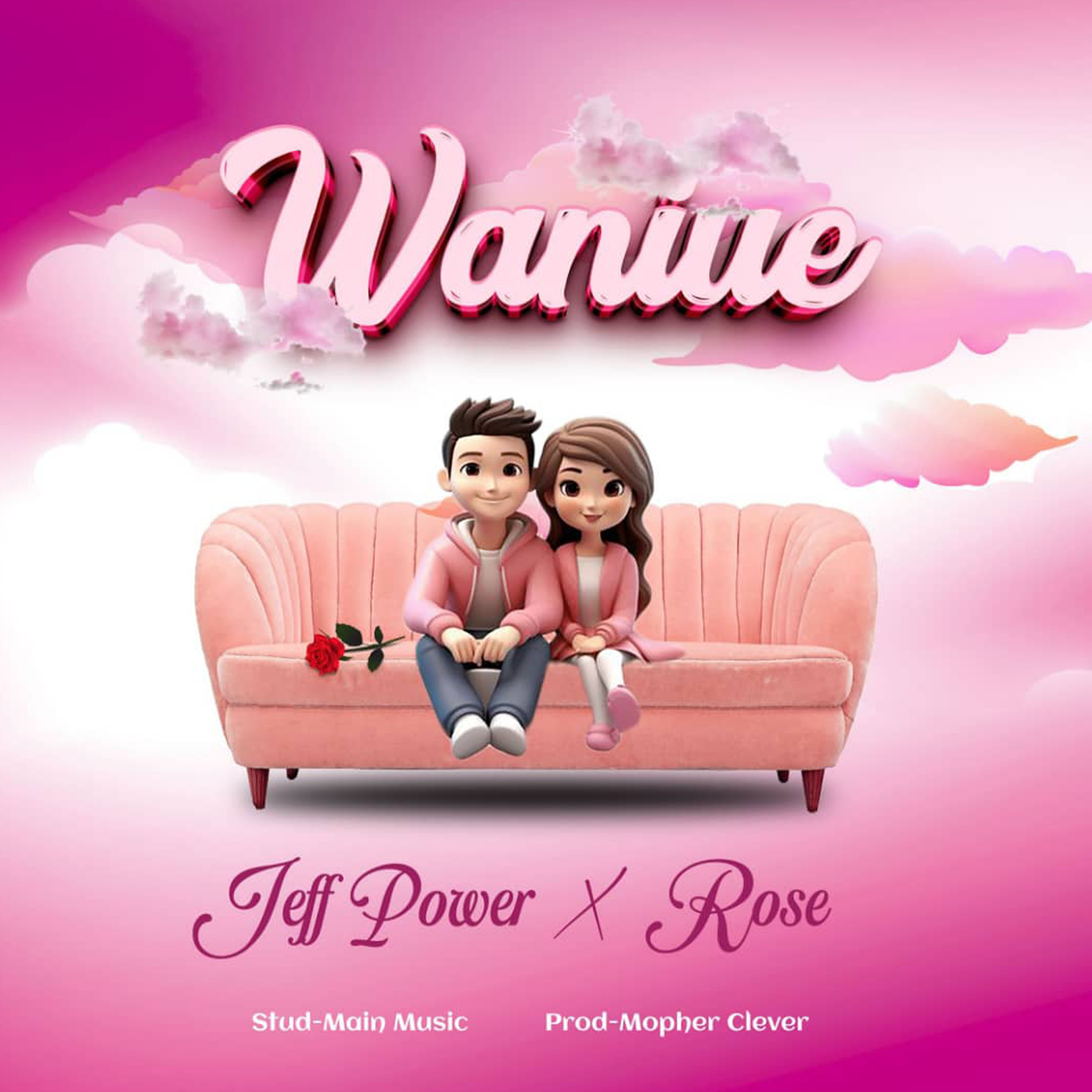 Jeff Power Ft. Rose - Waniue (Official Audio Cover 2025)