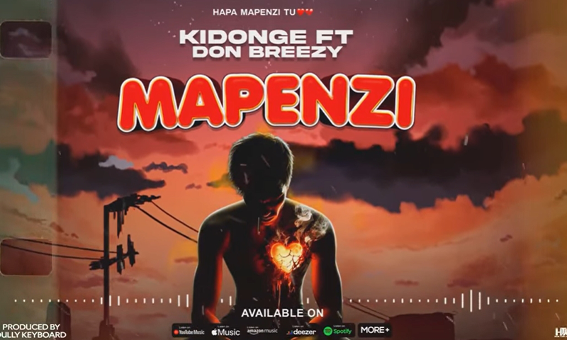 Kidonge Ft. Don breezy - Mapenzi (Official Audio Cover 2025)