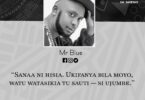 NUKUU YA LEO KUTOKA KWA MR BLUE KUHUSU MAISHA YA SANAA