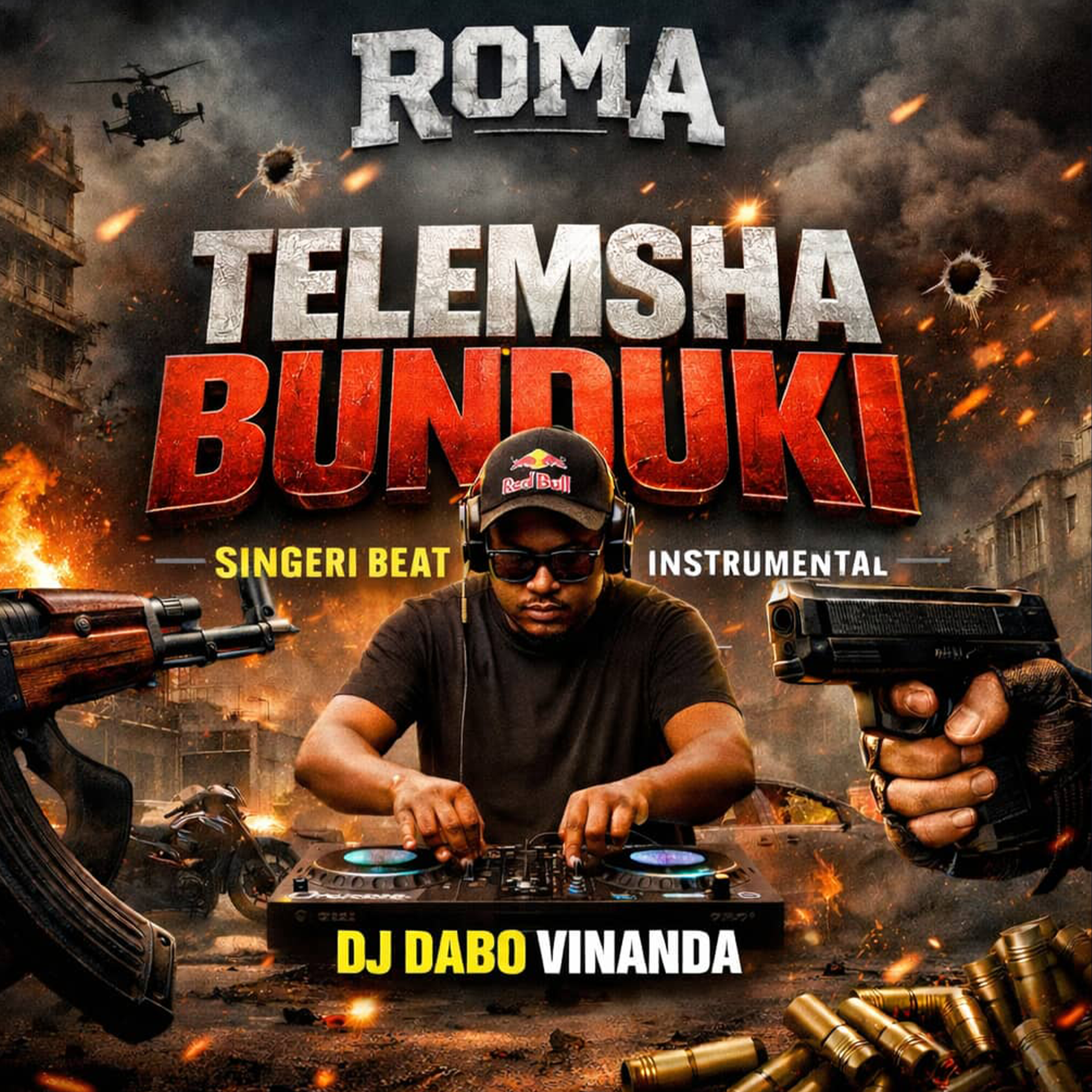 DJ Dabo Vinanda Ft. Roma Mkatoliki - Bunduki Singeli Beat