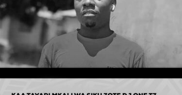 BALAA ZITO !!! DJ ONE TZ MKALI WA DIMBE KUSHUSHA EP MPYA "MR KIMBIZA"