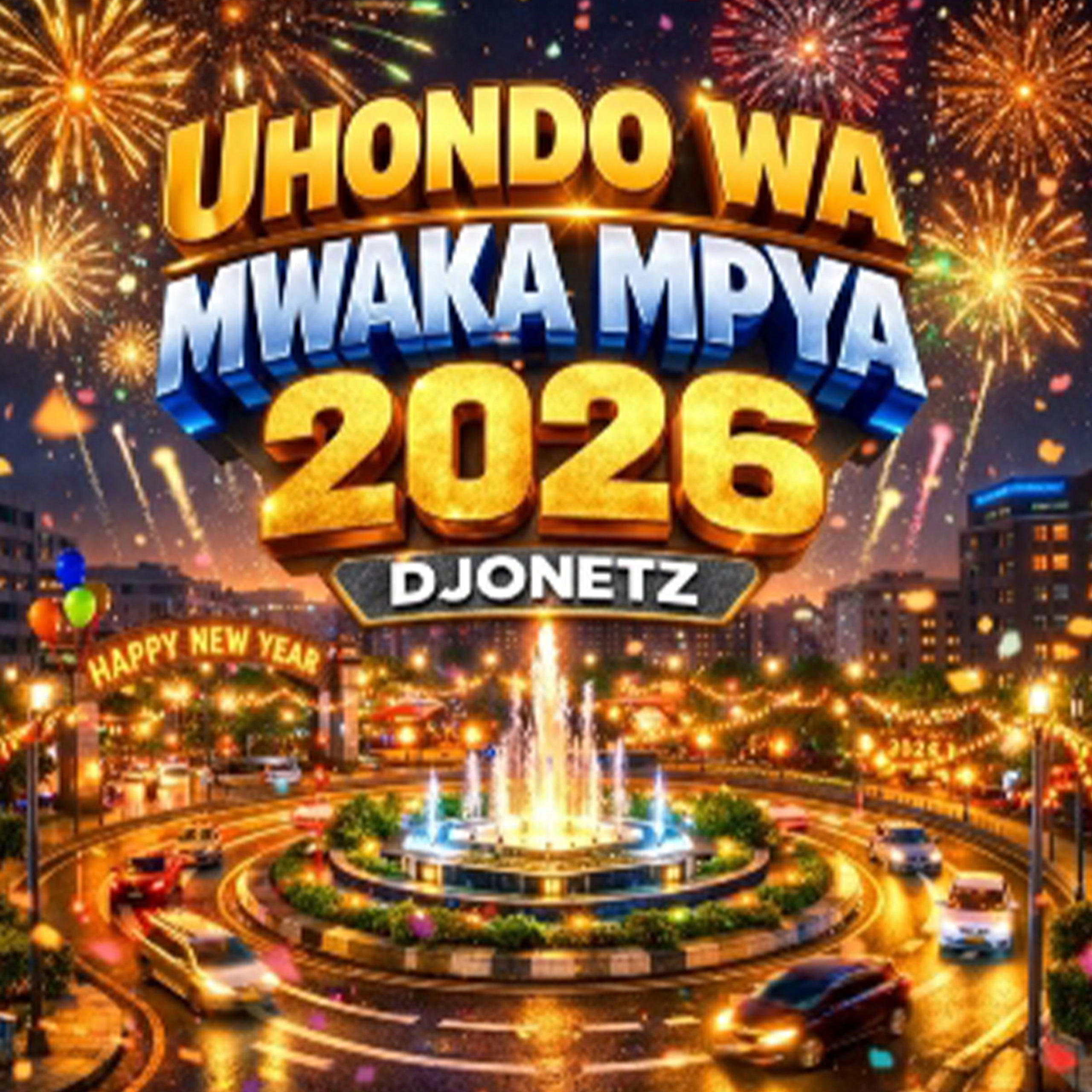 Dj One Tz - Uhondo Wa Mwaka Mpya Singeli Beat (Official Audio Cover 2026)