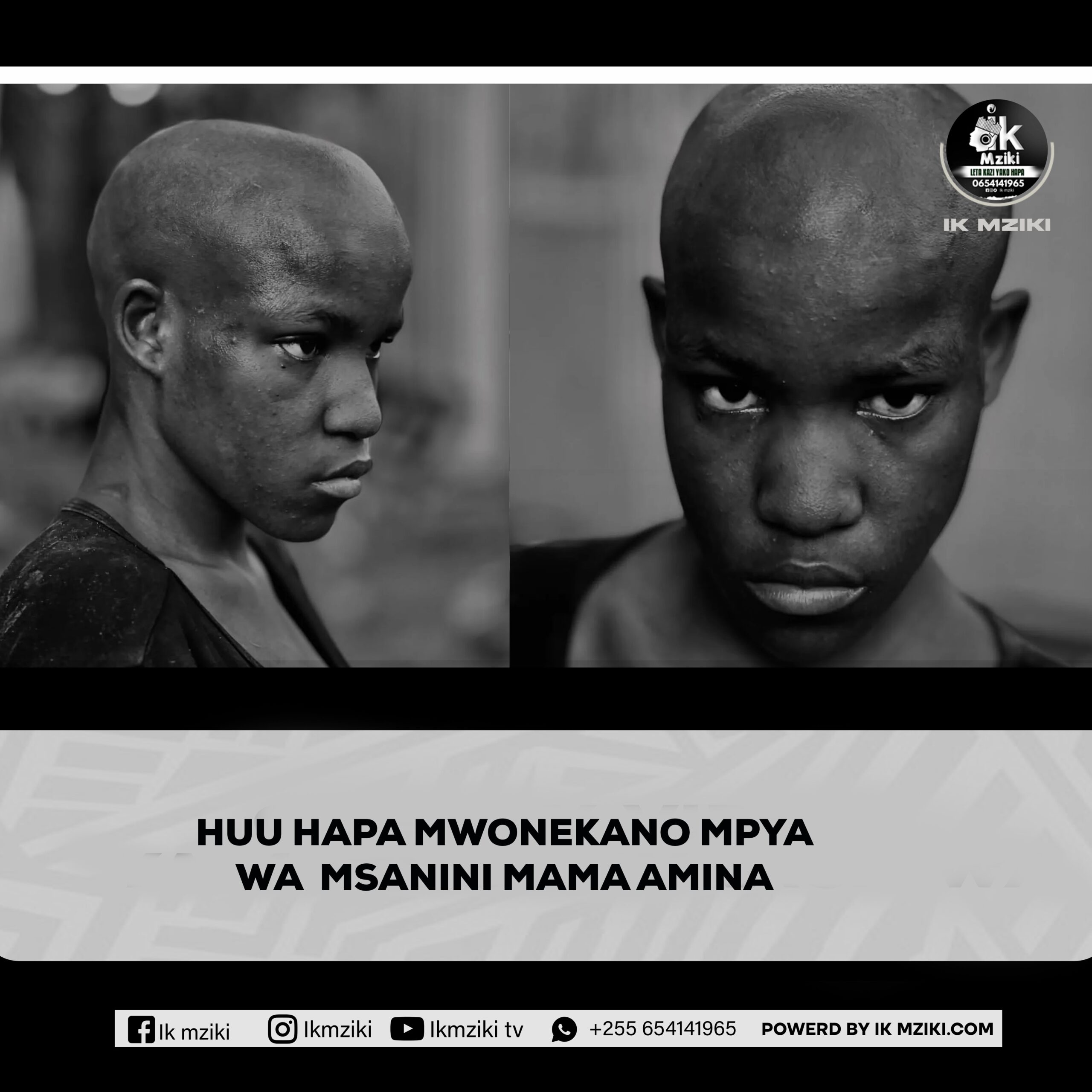 HUU HAPA MWONEKANO MPYA WA MSANII MAMA AMINA