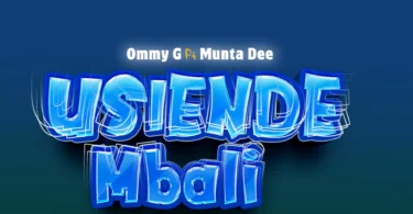 Ommy G Ft Munta Dee - Usiende Mbali (Official Audio Cover 2026)