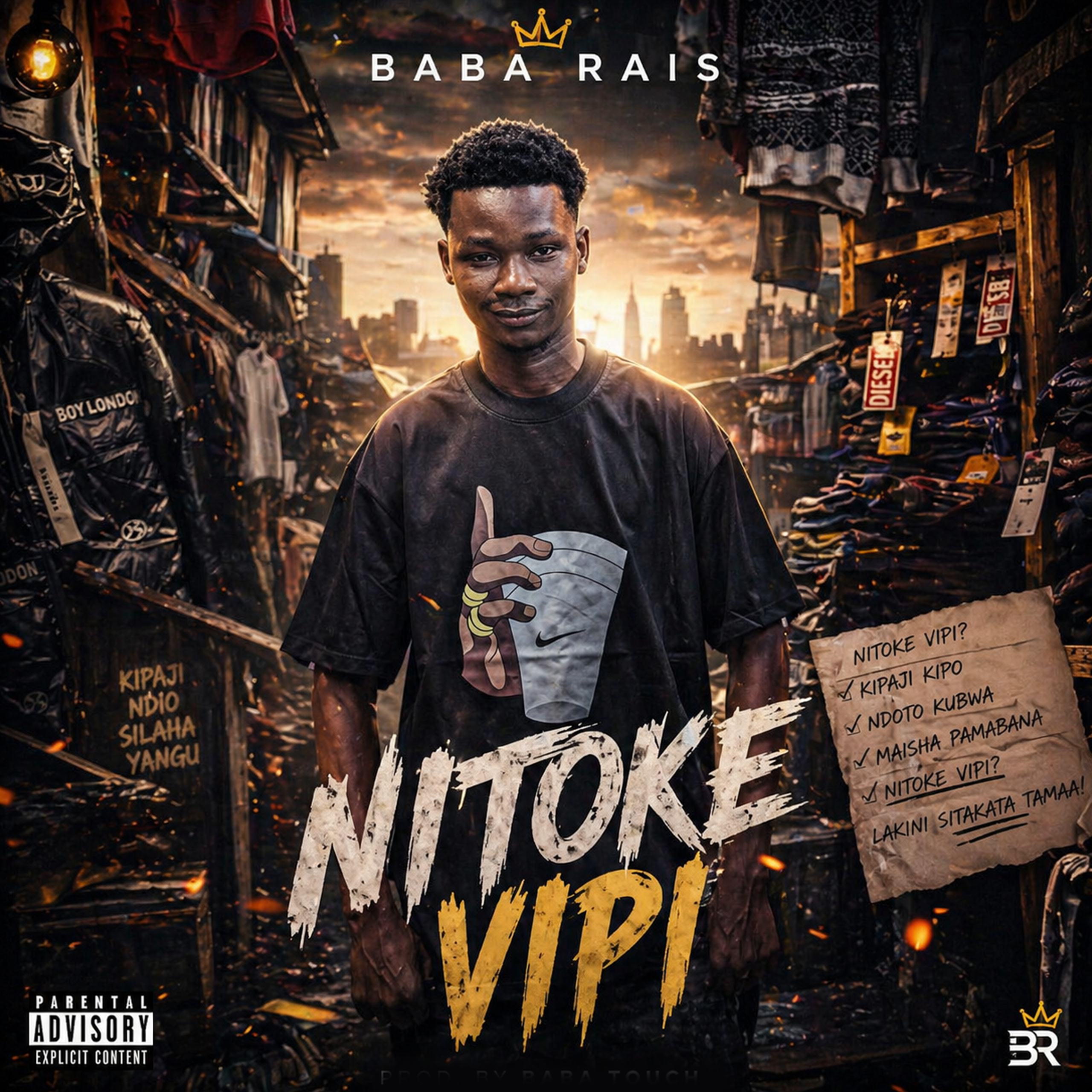 Baba Rais - Nitoke Vipi (Official Audio Cover 2026)