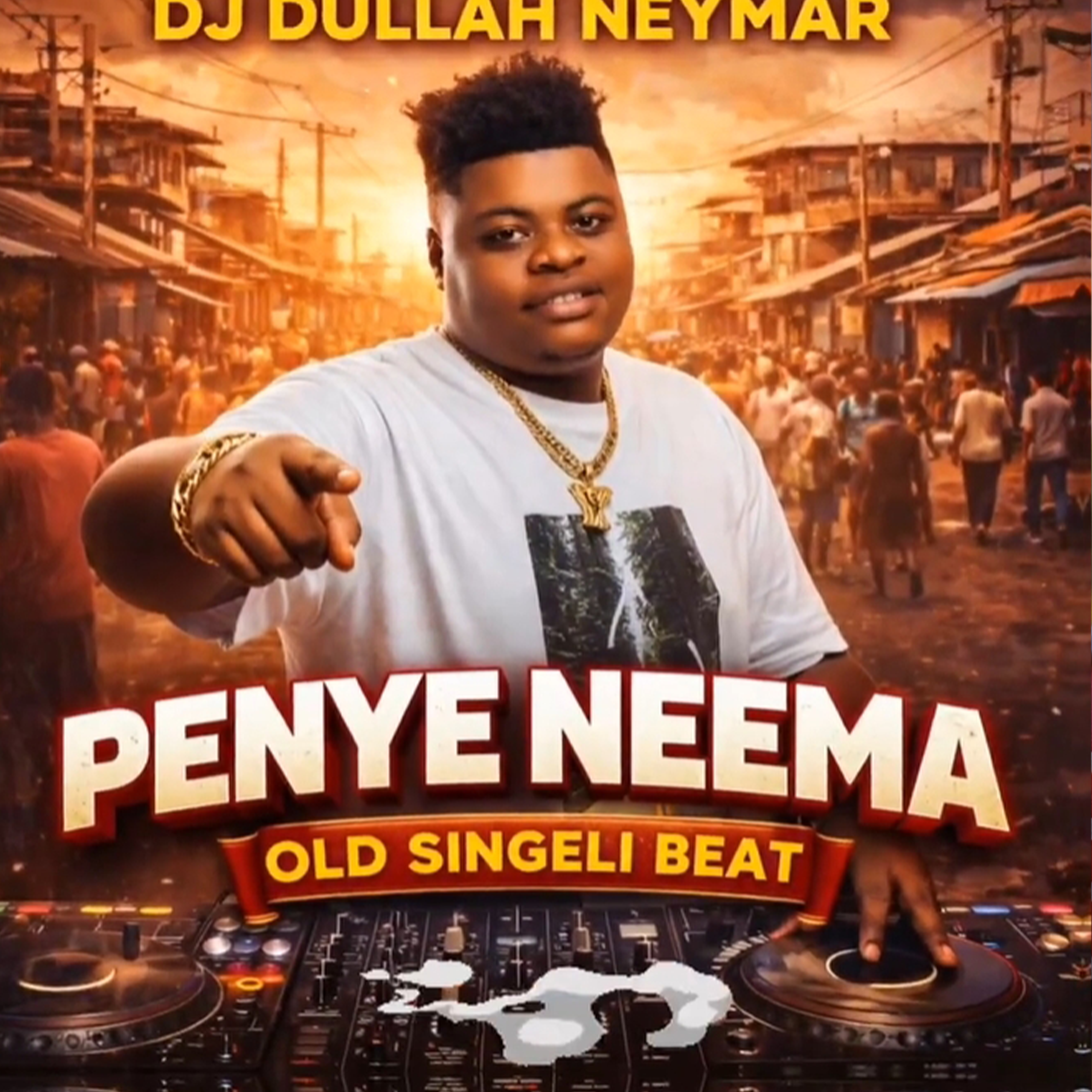 Dj Dullah Neymar - Penye Neema Old Singeli Beat (Official Audio Cover 2026)