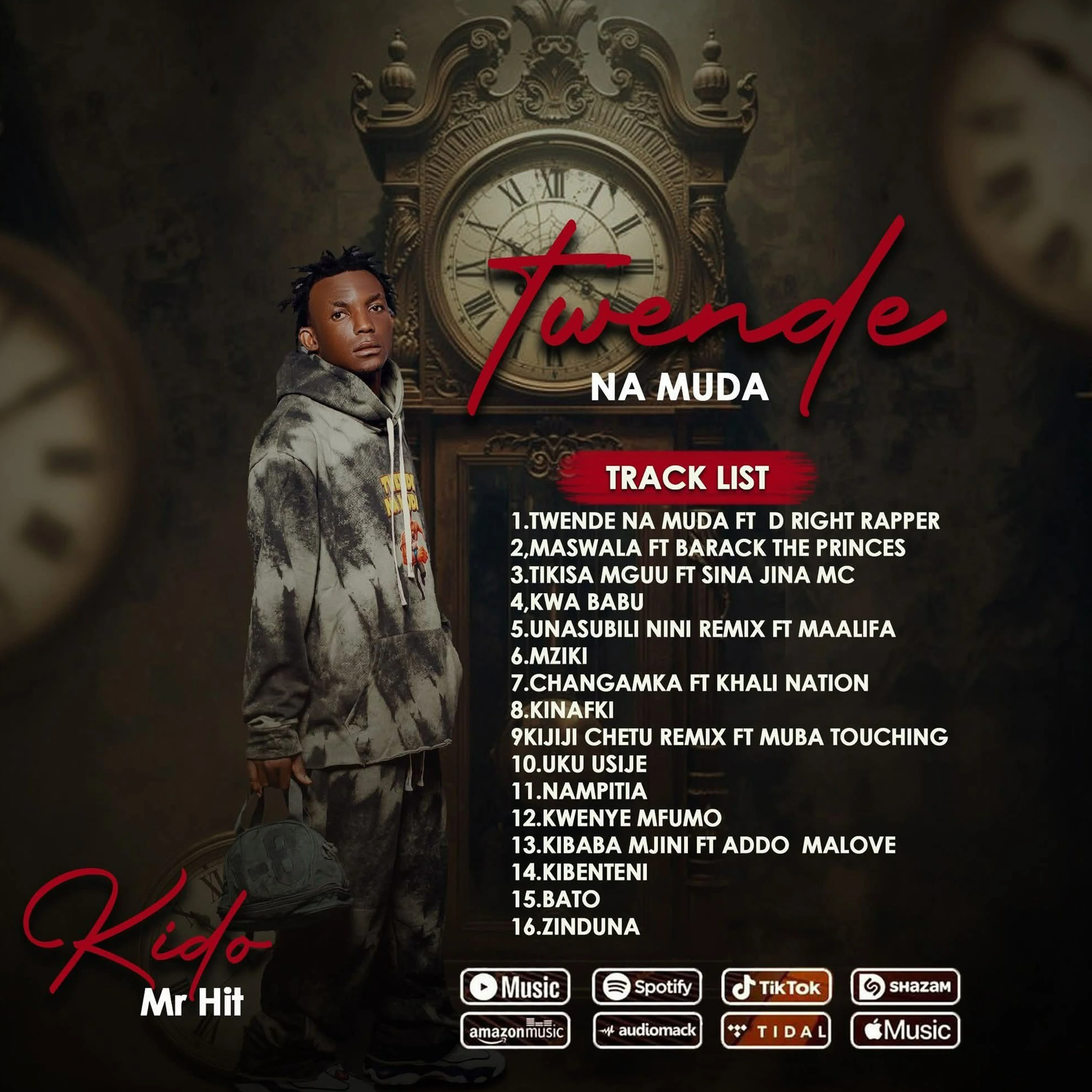 Kidochu Mc - Twende na Muda Album (Official Audio Cover 2026)