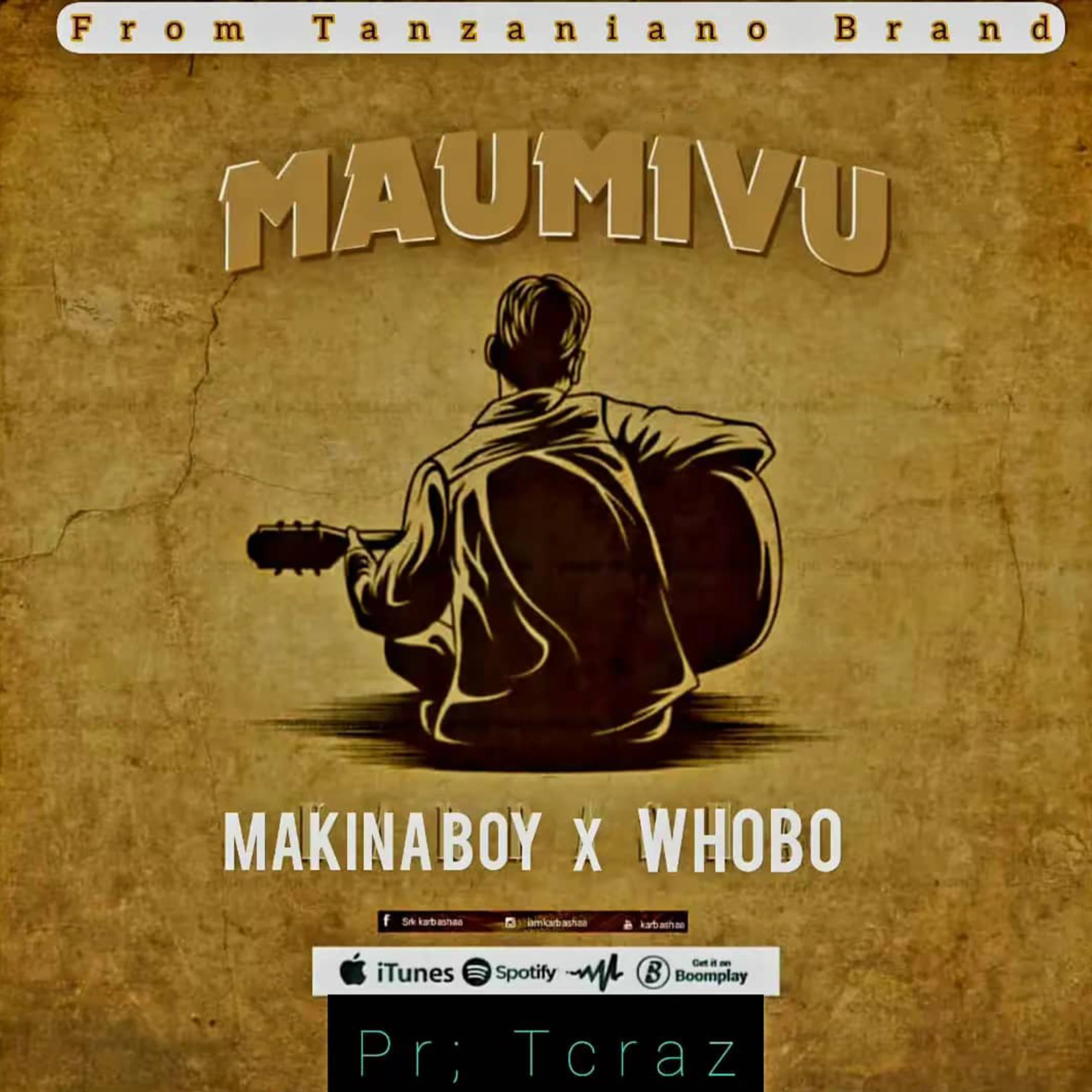 Makina Boy Ft. Whobo -Maumivu (Official Audio Cover 2026)