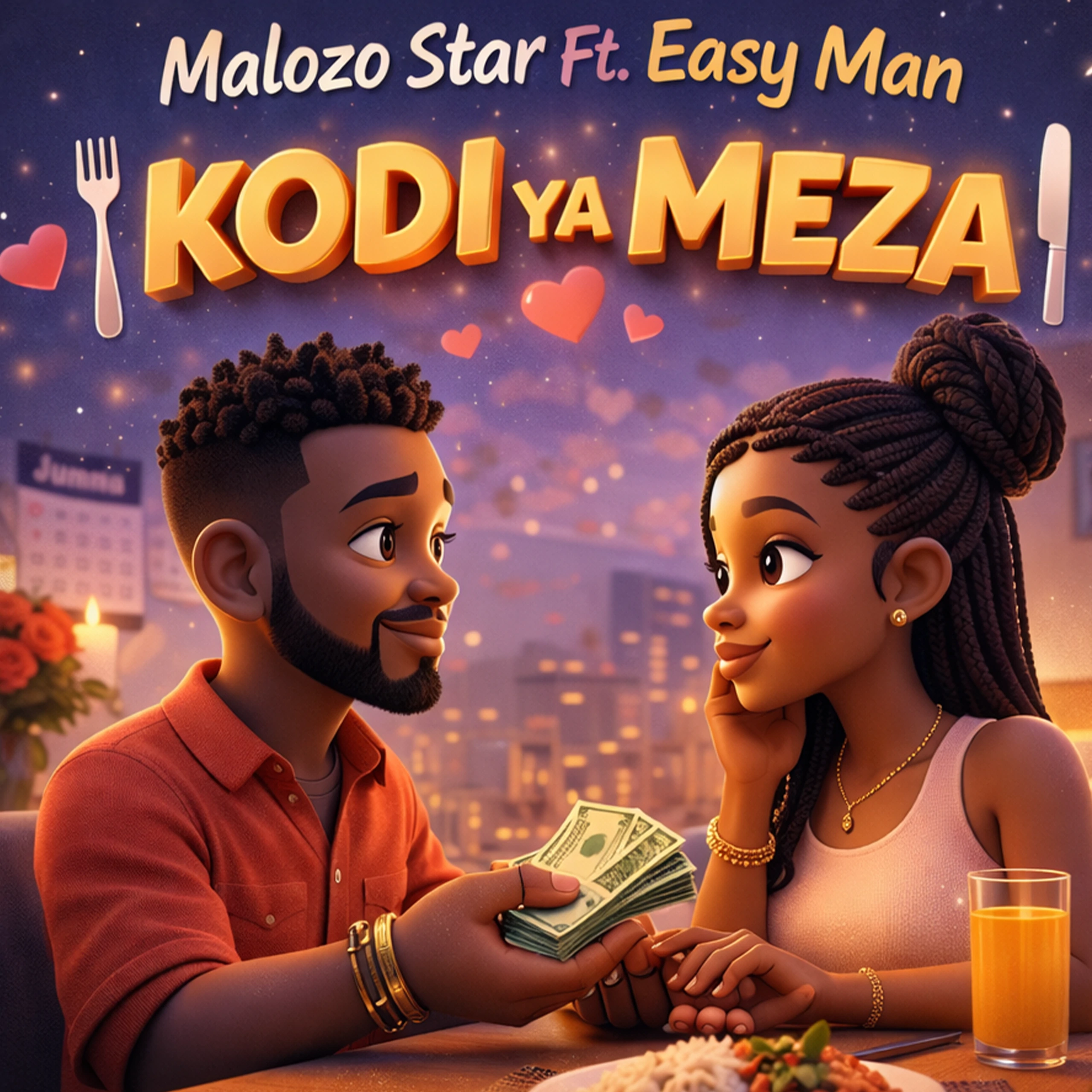 Malozo Star Ft. Easy Man - Kodi ya Meza (Official Audio Cover 2026)