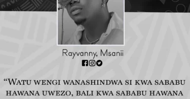 NUKUU YA LEO KUTOKA KWA RAYVANNY KUHUSU FOCUS