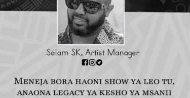 NUKUU YA LEO KUTOKA KWA SALAM SK KUHUSU VISION