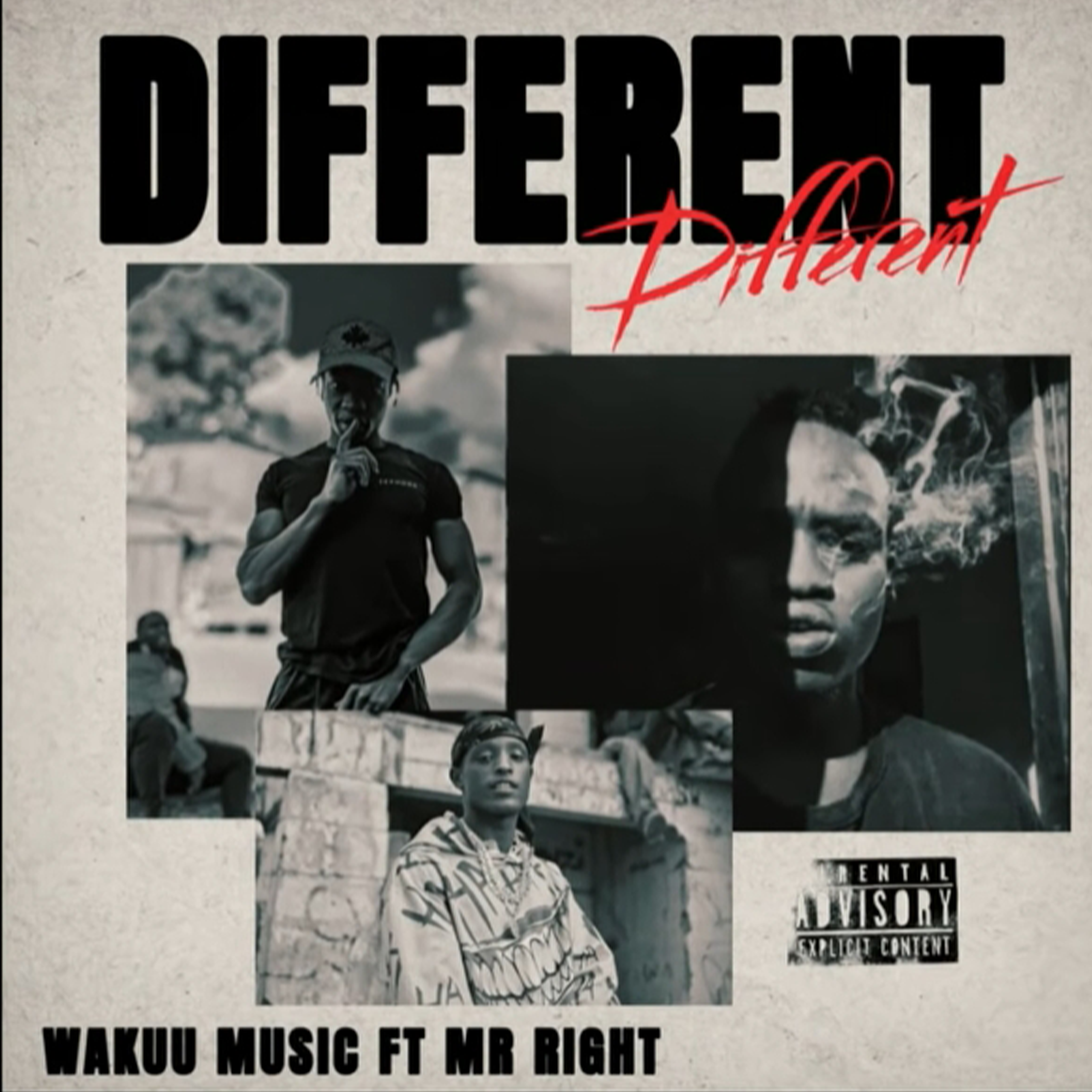 Wakuu Music Ft. Mr. Right Buruklyn Boyz - DIFFERENT (Official Audio Cover 2026)