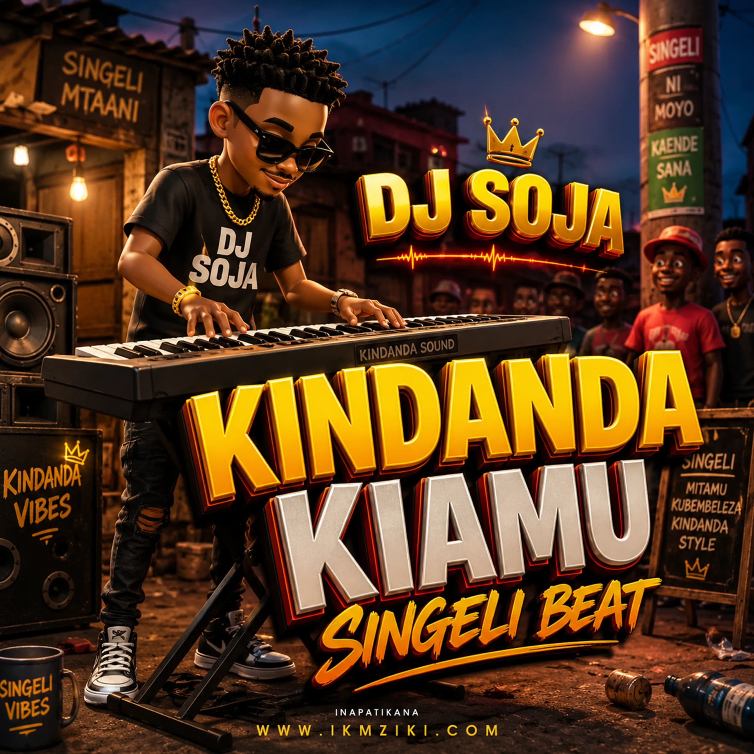 DJ Soja - Kinanda Kitamu Singeli Beat (Official Singeli Beat) 