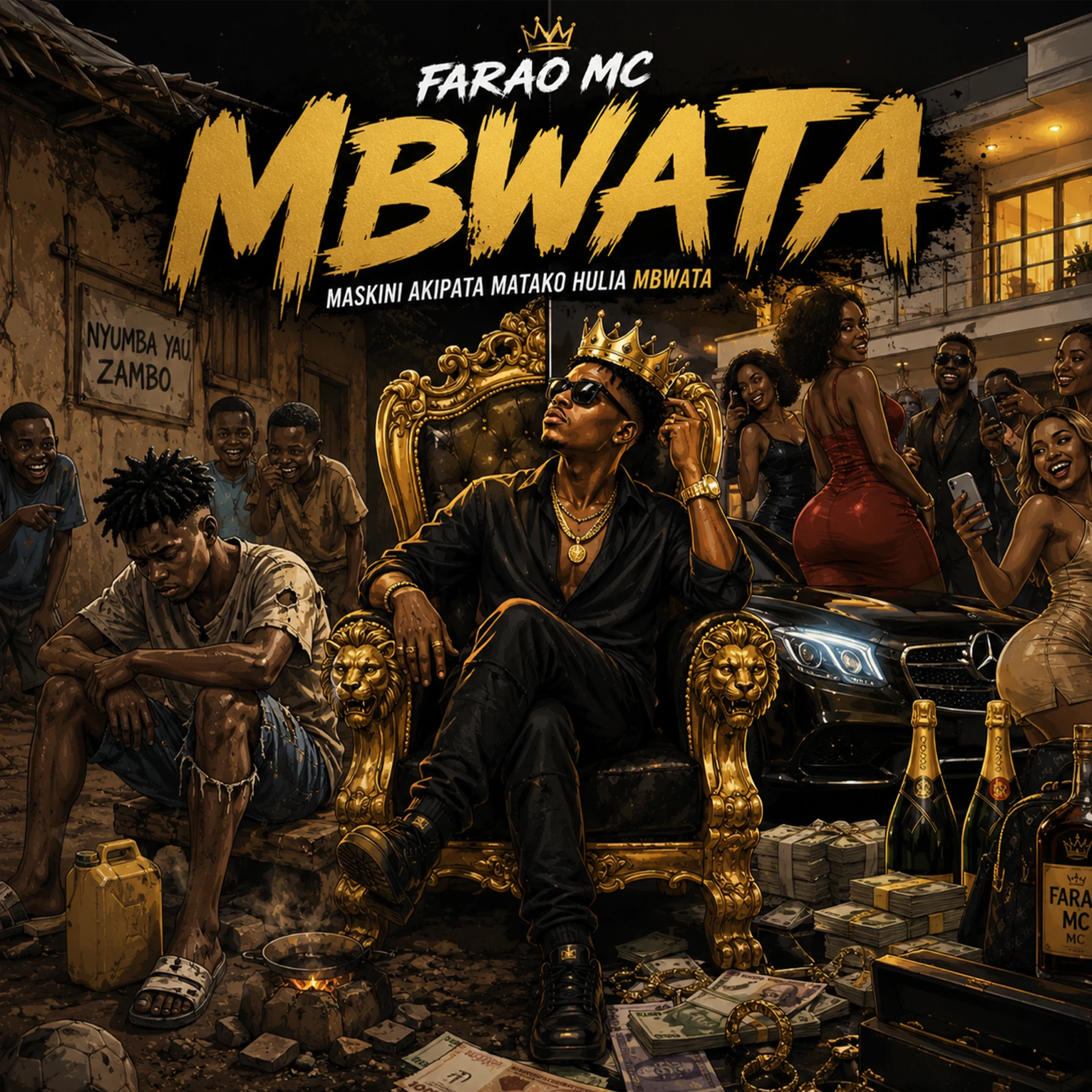 Farao Mc - Mbwata (Official Audio Cover 2026)