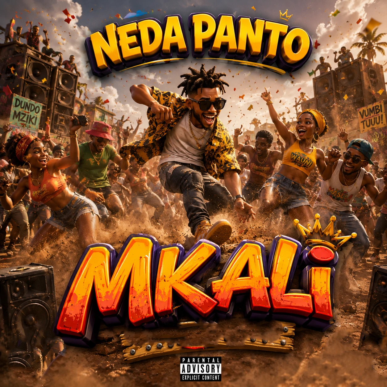 Neda Panto - Mkali (Official Audio Cover 2026)