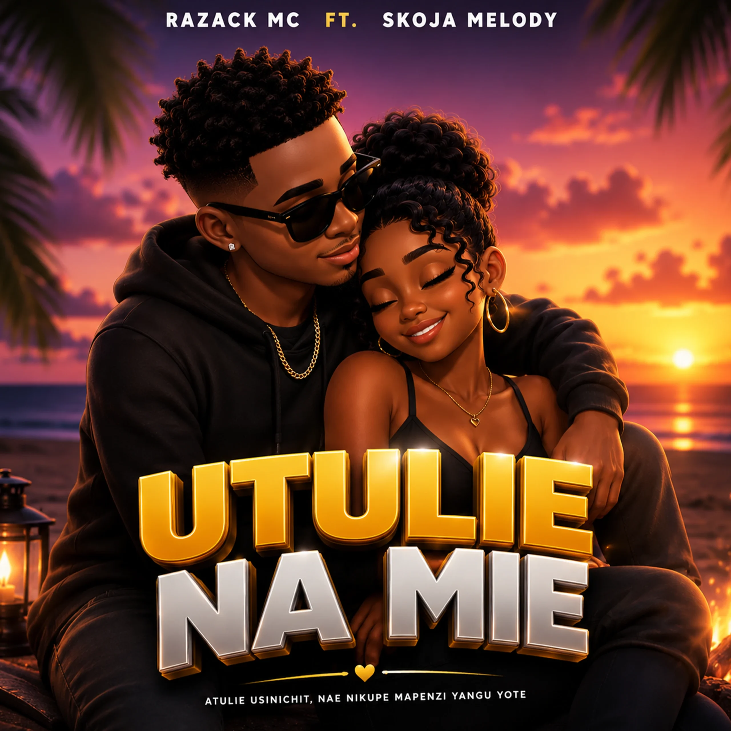 Razack Mc Ft. Skoja Melody - Utulie na Mie (Official Audio Cover 2026)