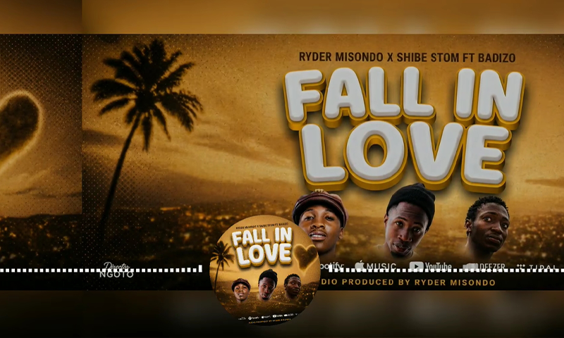 Ryder Misondo Ft. Shibe Stom Ft Badizo Mc - FALL IN LOVE (Official Audio Cover 2026)