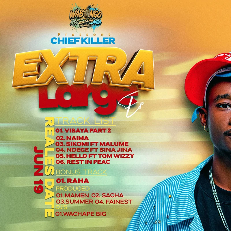Chief Killer - Extra Large EP (Official EP Cover 2026)