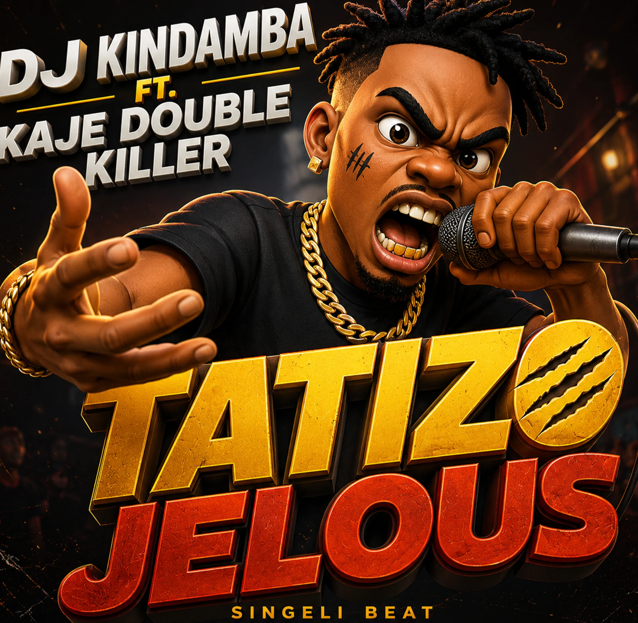 DJ Kindamba Ft. Kaje Double Killer - Tatizo Jelous (Official Audio Cover 2026)