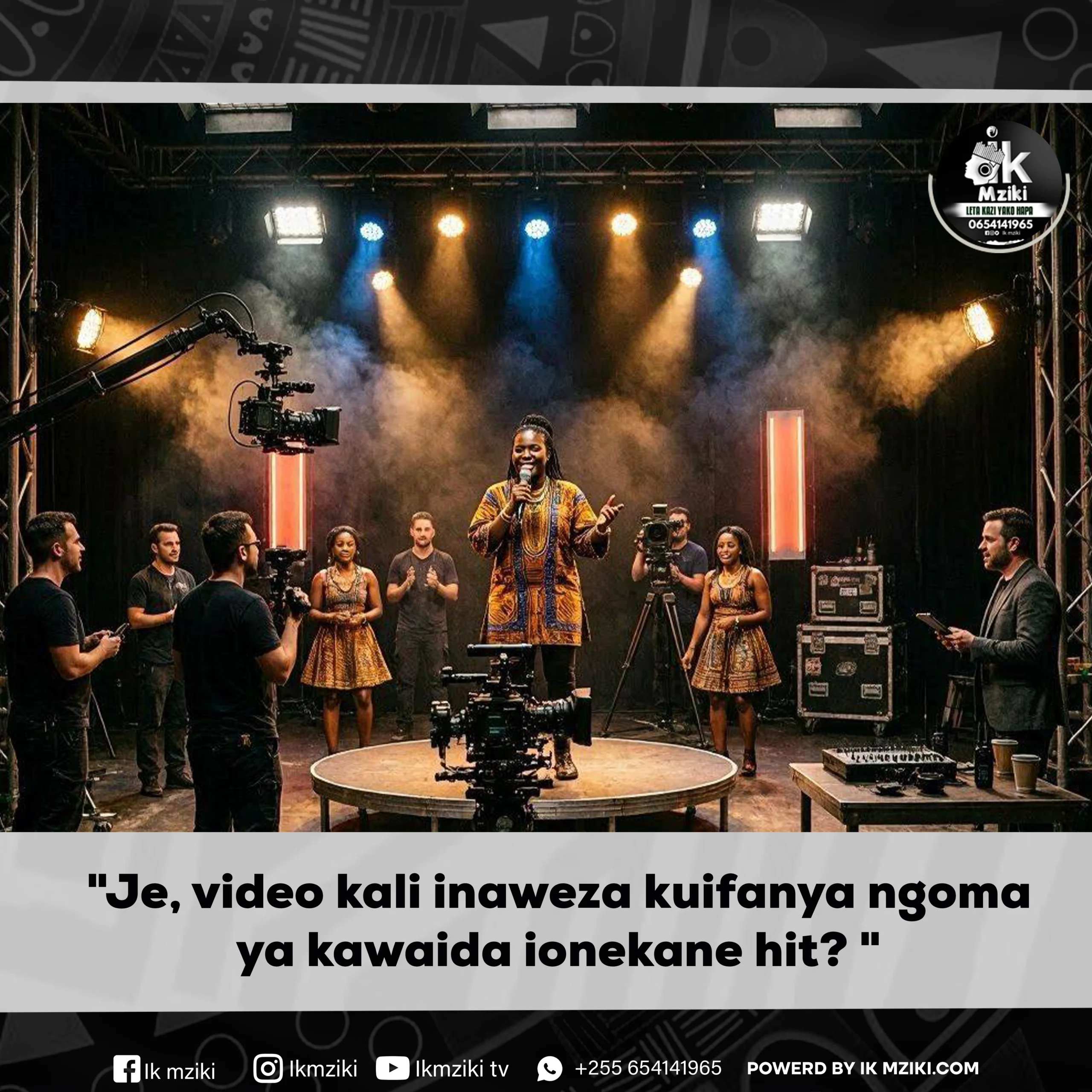 Je, video kali inaweza kuifanya ngoma ya kawaida ionekane hit 