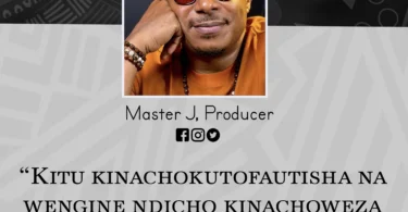 NUKUU YA LEO KUTOKA KWA MASTER J KUHUSU UBUNIFU