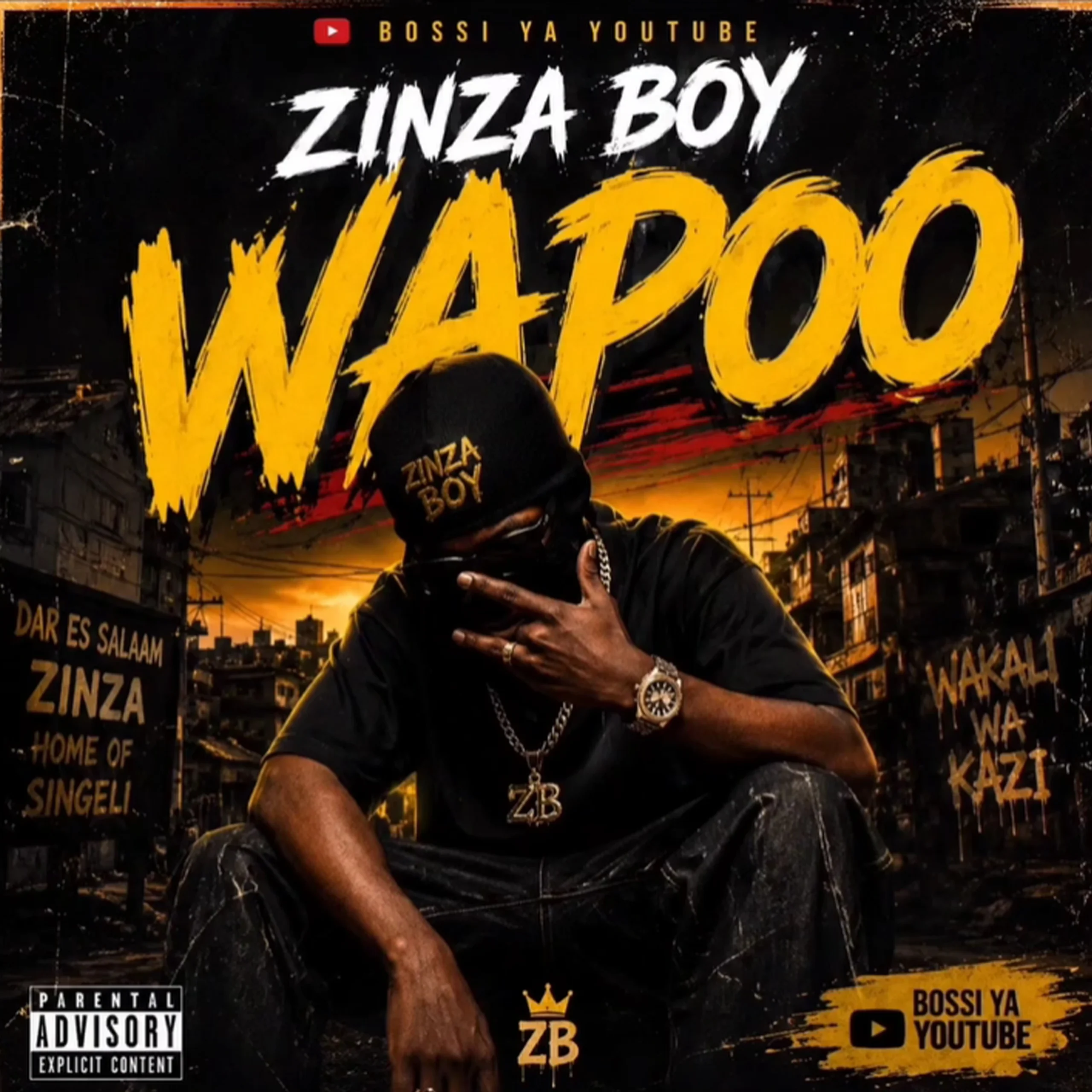 Zinza boy - Wapoo (Official Audio Cover 2026)