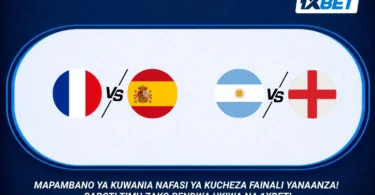 France vs Spain, England vs Argentina Nani atafuzu fainali ya Kombe la Dunia